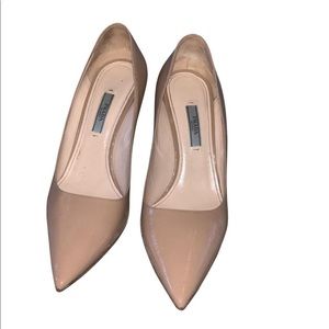 Prada Milano taupe shoes 🚨👠 sale👠🚨 heel fixed